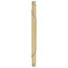 vidaXL Matta rund ljus naturlig 80 cm bambu