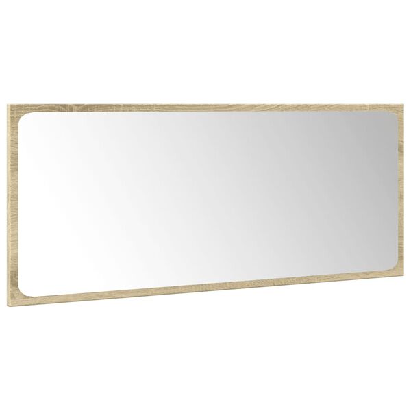 vidaXL Badrumsm&ouml;bler set 3 delar sonoma-ek konstruerat tr&auml;