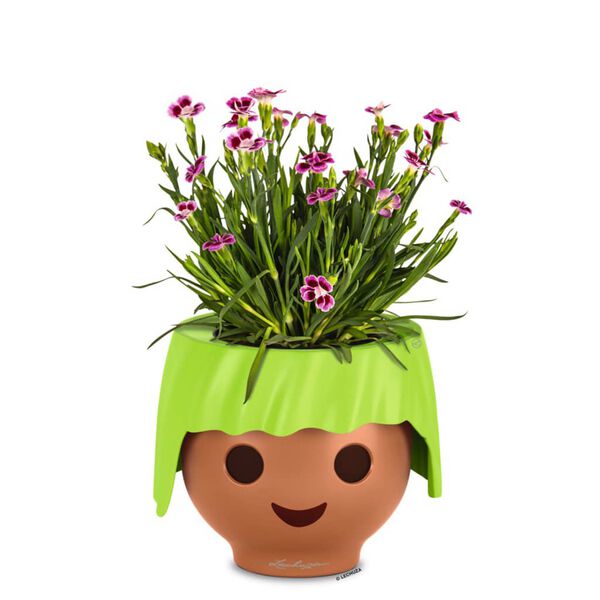 LECHUZA Odlingsl&aring;da OJO ALL-IN-ONE &auml;ppelgr&ouml;n