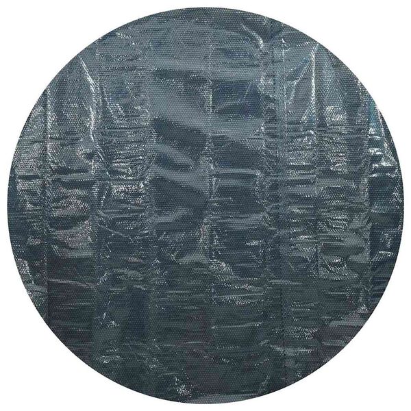 vidaXL Värmeduk för pool PE 527 cm svart och blå