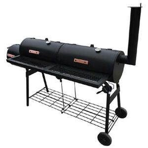 vidaXL R&ouml;kgrill Nevada XL svart