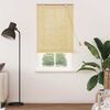 vidaXL Rullgardin med gardiner Natur 80 x 220 cm Bambu