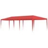 vidaXL Partyt&auml;lt R&ouml;d 900 x 300 x 255 cm PE och st&aring;l