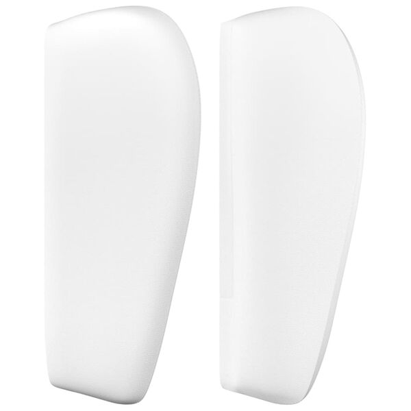 vidaXL Sänggavel med kanter rosa 147x23x78/88 cm konstläder