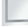 vidaXL Badrumsspegel LED med touch-sensor 60x80 cm