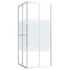 vidaXL Duschv&auml;gg ESG 80x80x180 cm