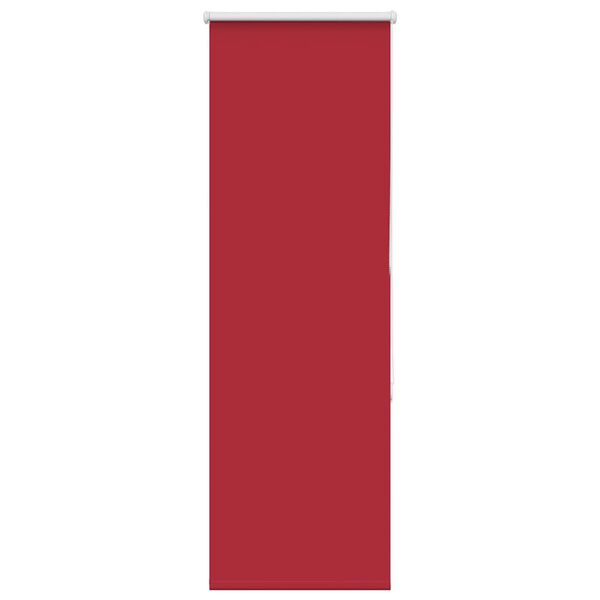 vidaXL Rullgardin m&ouml;rkl&auml;ggningsr&ouml;d 55x130 cm tyg bredd 50,7 cm