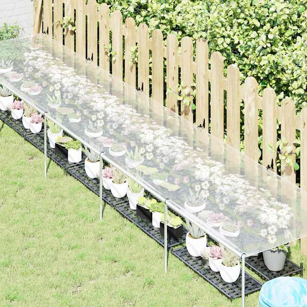 vidaXL V&auml;xtskydd med &ouml;ljetter 1x5 m polyeten