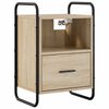 vidaXL H&auml;ngande S&auml;ngbord Sonoma-ek 40 x 30 x 60 cm Konstruerat tr&auml;