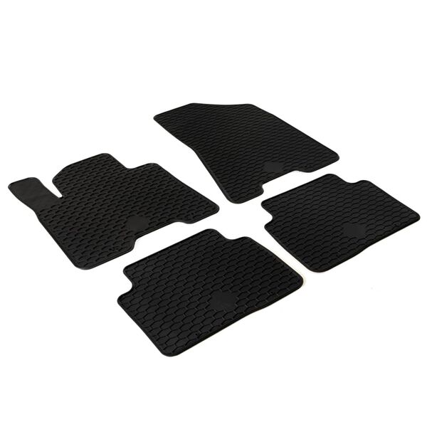 vidaXL Bilmattor set gummi 4 delar f&ouml;r Hyundai Tucson Kia Sportage