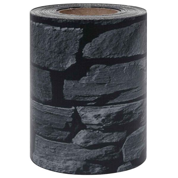 vidaXL Insynsskydd f&ouml;r tr&auml;dg&aring;rden 4 st PVC 35x0,19 m gr&aring;