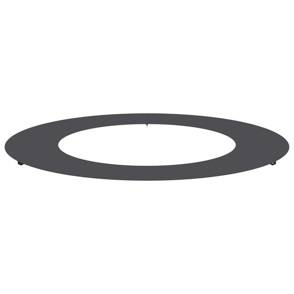 vidaXL l&auml;mplig f&ouml;r Flat tr&auml;dring Svart &Oslash;50 / 80 cm St&aring;l