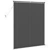 vidaXL Persienn Justerbar Silvergr&aring; 150 x 110 cm PVC