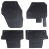 vidaXL Bilmatta 4 pcs Svart Passar VOLVO XC60 2009-2017 Gummi