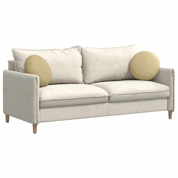 vidaXL Sittkuddar 2 pcs Gr&aring;gr&ouml;n &Oslash; 40 cm Kordread tyg