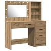 vidaXL Smyckebord 2 pcs Brun 78.5 x 41 x 135 cm Konstruerat tr&auml;