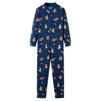 Pyjamas för barn jeansblå 104