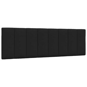 vidaXL Dyna till huvudgavel Hanko svart 160 cm tyg