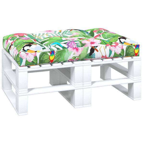 vidaXL Palldyna flerf&auml;rgad 120x80x12 cm tyg