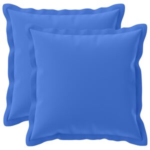 vidaXL Kudd&ouml;verdrag 2 st HOUTEN Kungsbl&aring; 30 x 30 cm Polyester