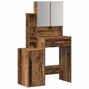 vidaXL Smyckebord Gammalt tr&auml; 80 x 35 x 132 cm Konstruerat tr&auml;