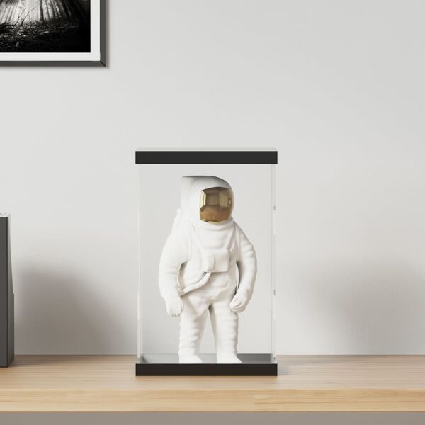 vidaXL Akryllåda transparent 22x18x35 cm