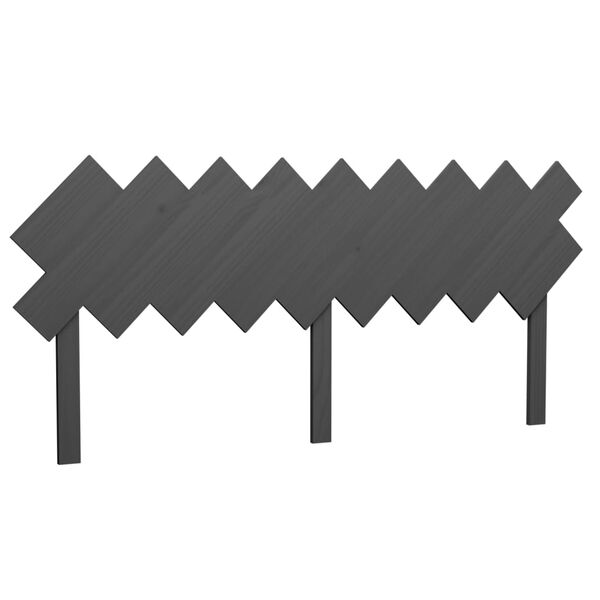 vidaXL S&auml;nggavel vit 178x3x80,5 cm massiv furu