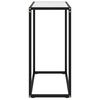 vidaXL Konsolbord vit 60x35x75 cm h&auml;rdat glas