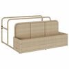 vidaXL F&ouml;rvaring vid poolen med flott&ouml;r beige 110x100x57 cm