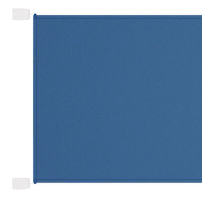 vidaXL Markis vertikal blå 140x360 cm oxfordtyg