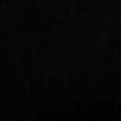 vidaXL Barnsoffa med fotpall svart 100x50x30 cm sammet