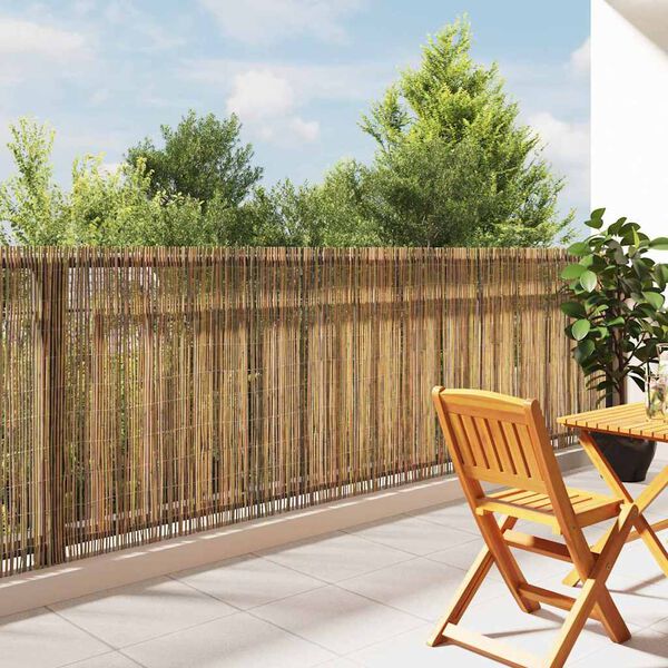 vidaXL Bambust&auml;ngsel Brun 500 x 125 cm Bambu