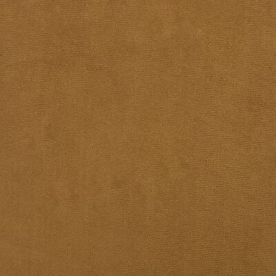 vidaXL Fotpall brun 78x56x32 cm sammet