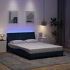 vidaXL Bed Frame without Mattress "Hanko" Blue 140x200cm Fabric