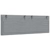vidaXL Headboard Cushion "Hanko" Light Grey 120 cm Fabric