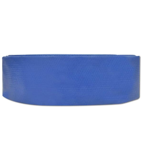 vidaXL Platt slang 50 m 3" PVC