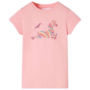 T-shirt f&ouml;r barn rosa 104