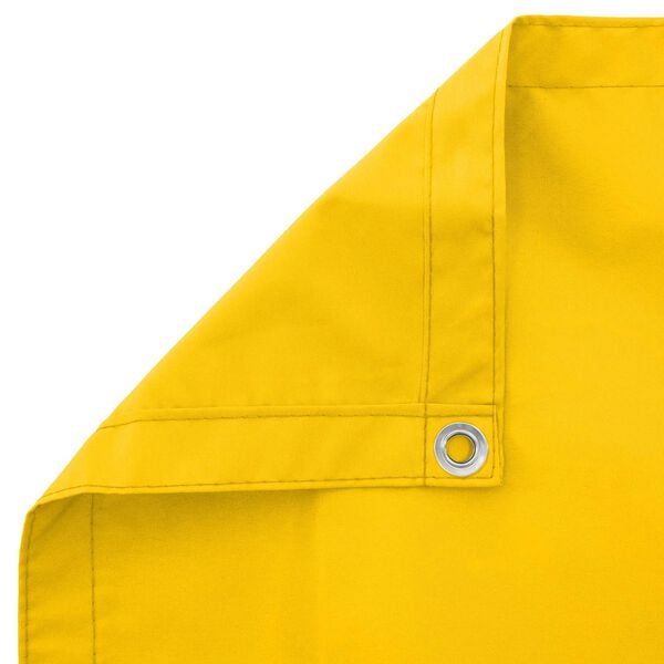 vidaXL Balkong Sk&auml;rm Gul 75 x 200 cm PU-belagt oxford alu