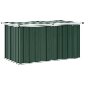 vidaXL F&ouml;rvaringsl&aring;da f&ouml;r tr&auml;dg&aring;rden gr&ouml;n 129x67x65 cm