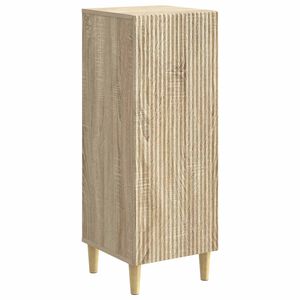 vidaXL Sideboard Sonoma-ek 33 x 34,5 x 90 cm Konstruerat tr&auml;