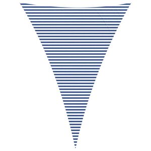 vidaXL Utomhus sols&auml;tt segel Bl&aring; och Vit 5 x 7 x 7 m
