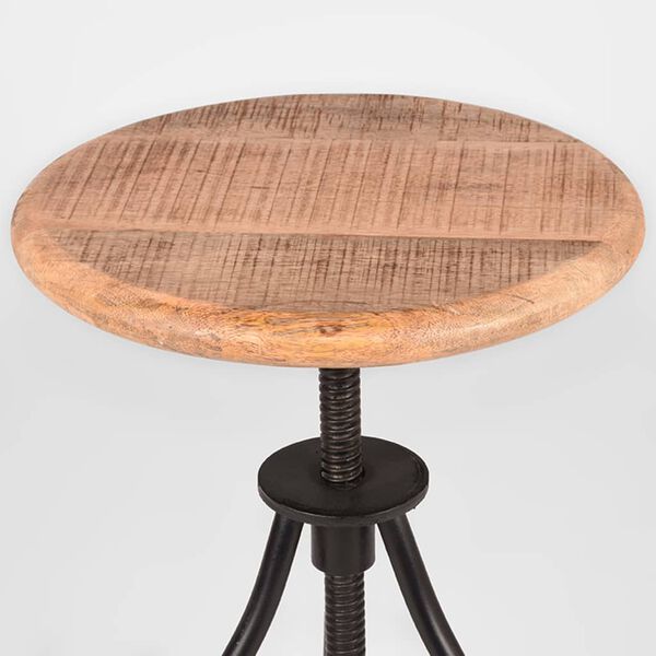 LABEL51 Pall Jaipur 35x35x46-75 cm tr&auml;/svart