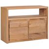 vidaXL Sk&auml;nk 80x30x60 cm massiv teak