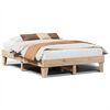 vidaXL S&auml;ngram utan madrass 150x200 cm massiv furu