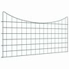 vidaXL Dammskydd Set 5 st 100 x 50 cm St&aring;l Gr&ouml;n