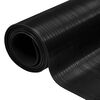 vidaXL Golvmatta Svart 1 x 2 m Gummi