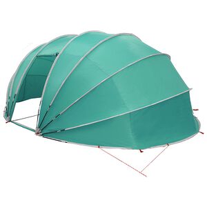 vidaXL Poolt&auml;lt Dome 538 x 440 x 204 cm Havgr&ouml;n