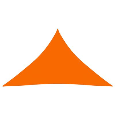 vidaXL Solsegel oxfordtyg trekantigt 4x4x5,8 m orange