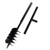 vidaXL Jordborr Auger 3 spiraler 150 mm