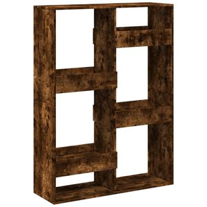 vidaXL Rumsavdelare r&ouml;kf&auml;rgad ek 100x33x135 cm konstruerat tr&auml;